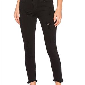 Agolde Sophie Crop Hi Rise Jeans-Harlow Destruct